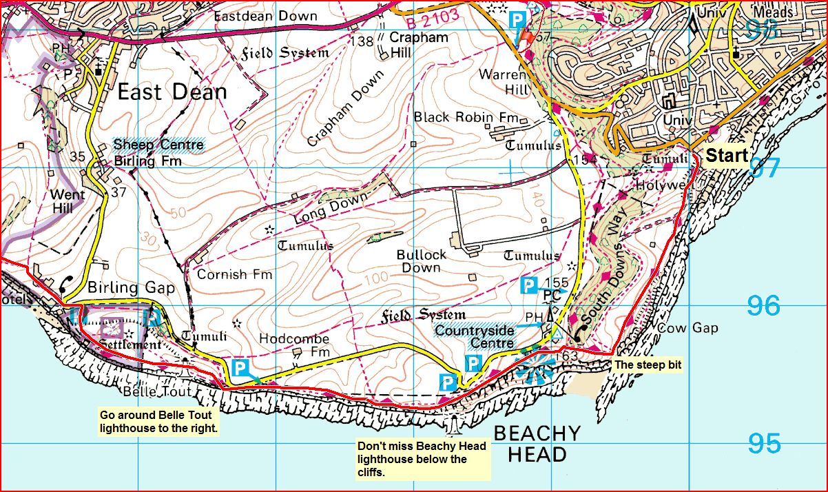 Beachy Head & The Seven Sisters